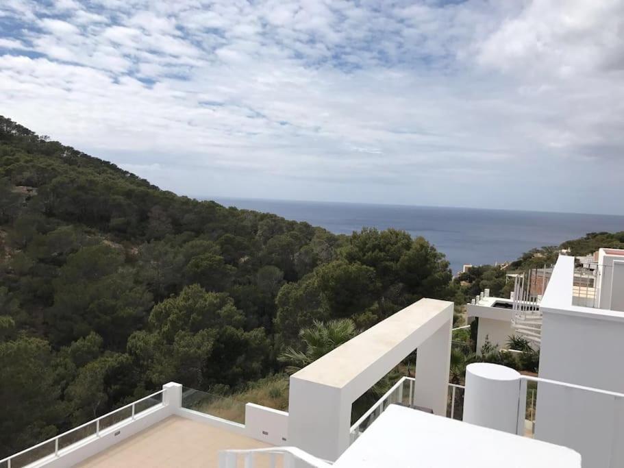 En C.vadella - Piscina Privada Dom wakacyjny Cala Vadella (Ibiza)